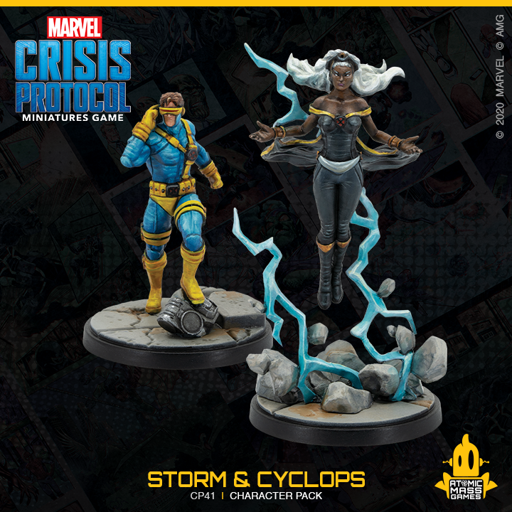 Marvel Crisis Protocol : Storm and Cyclops Character Pack